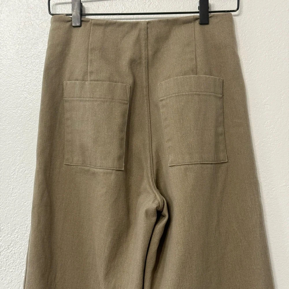 Beaton Linen Tab Pants Size 2 - Picture 6 of 11